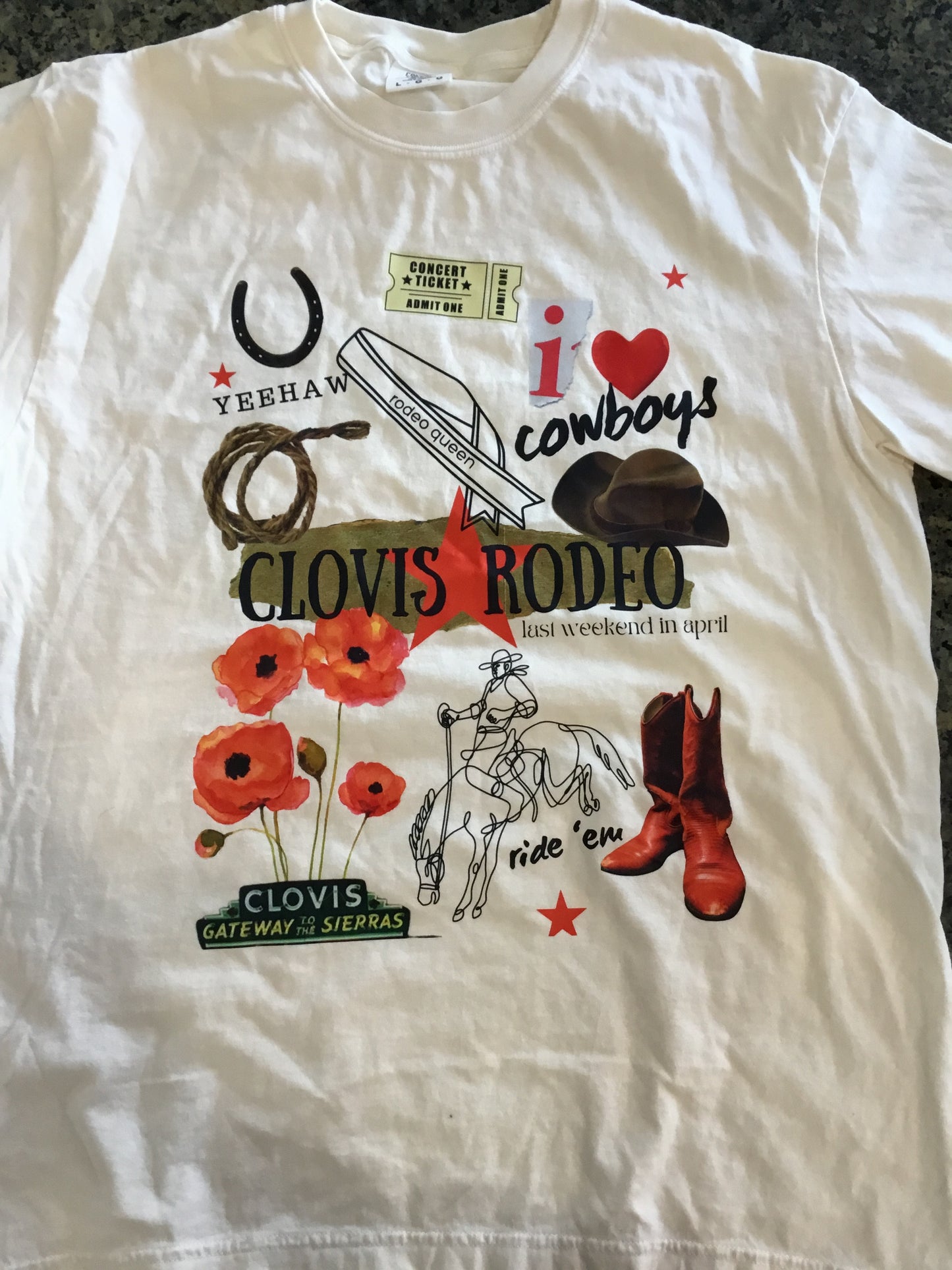 Clovis rodeo shirt