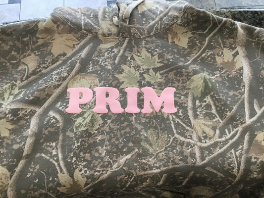 Camo hoodie medium