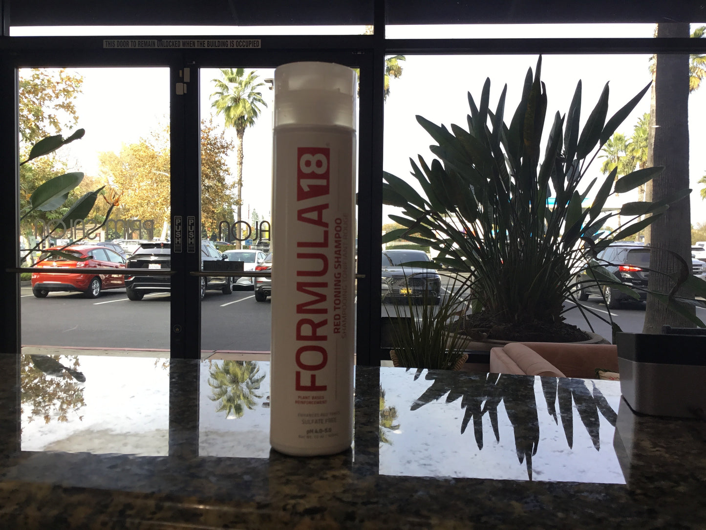 Formula 18 Red toning shampoo