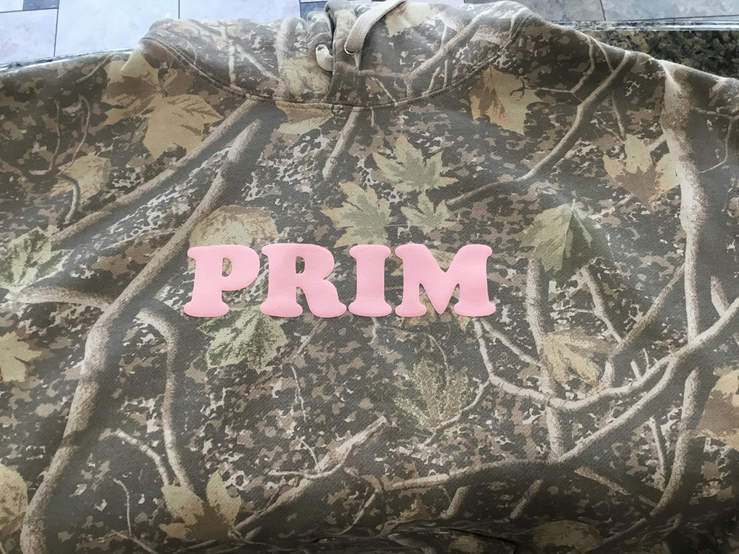 Camo hoodie 2xl