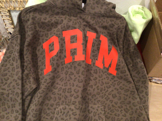 Cheetah hoodie